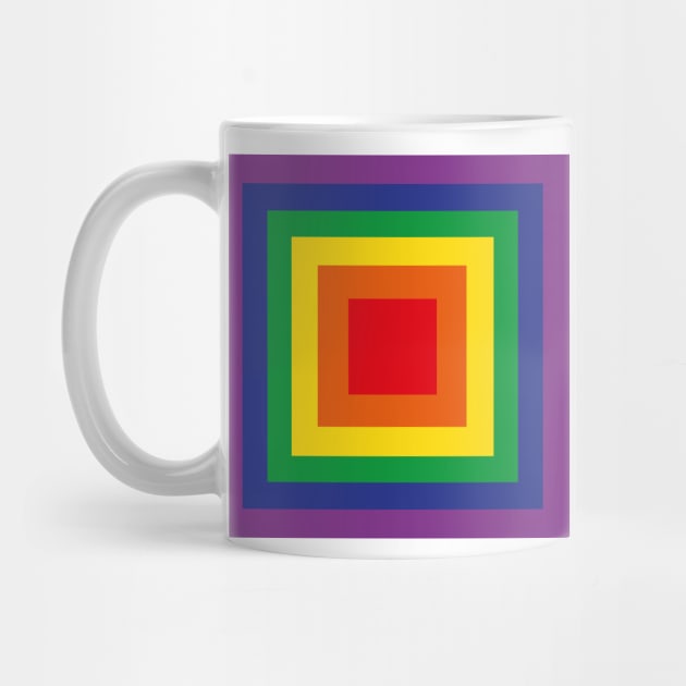 Rainbow Squares by n23tees